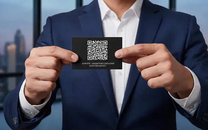 La carte de visite avec QR code multi-liens : le réflexe networking 2026