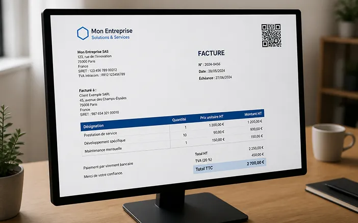 QR code on invoices and purchase orders: transforming an administrative document into a loyalty tool