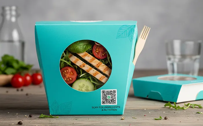 QR code for home delivery: turning food packaging into a repeat purchase tool
