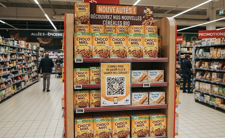 QR code en rayon et en magasin : fiche produit enrichie, avis clients et promotions instantanées